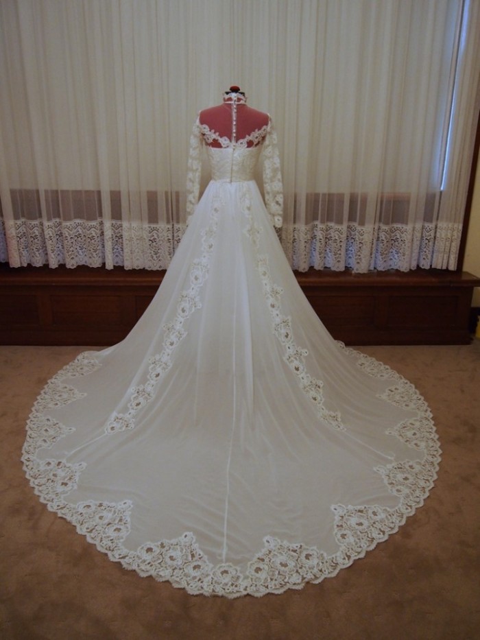 georgiana vintage wedding dress